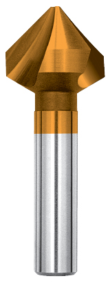 Three Flute Countersinks - Angle 90° Special for abrasion-resistant hard alloys