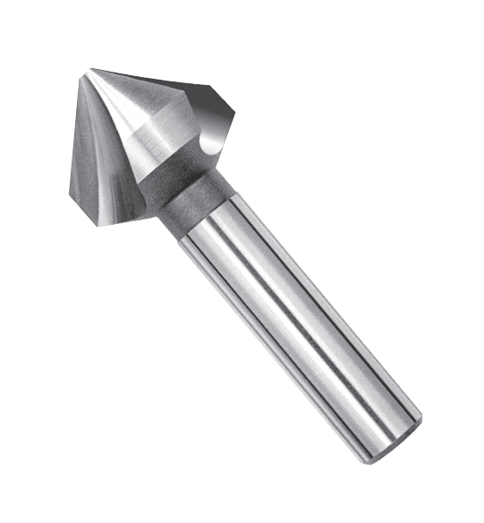 Three Flute Countersinks Anti-Vibration - Angle 90° DIN 334-C