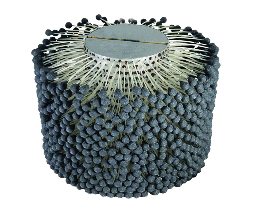 Brush Research GBDH80080 BRM, 8.000" (203mm) Bore, 34" OAL, 80 Grit, Silicon Carbide (SC)