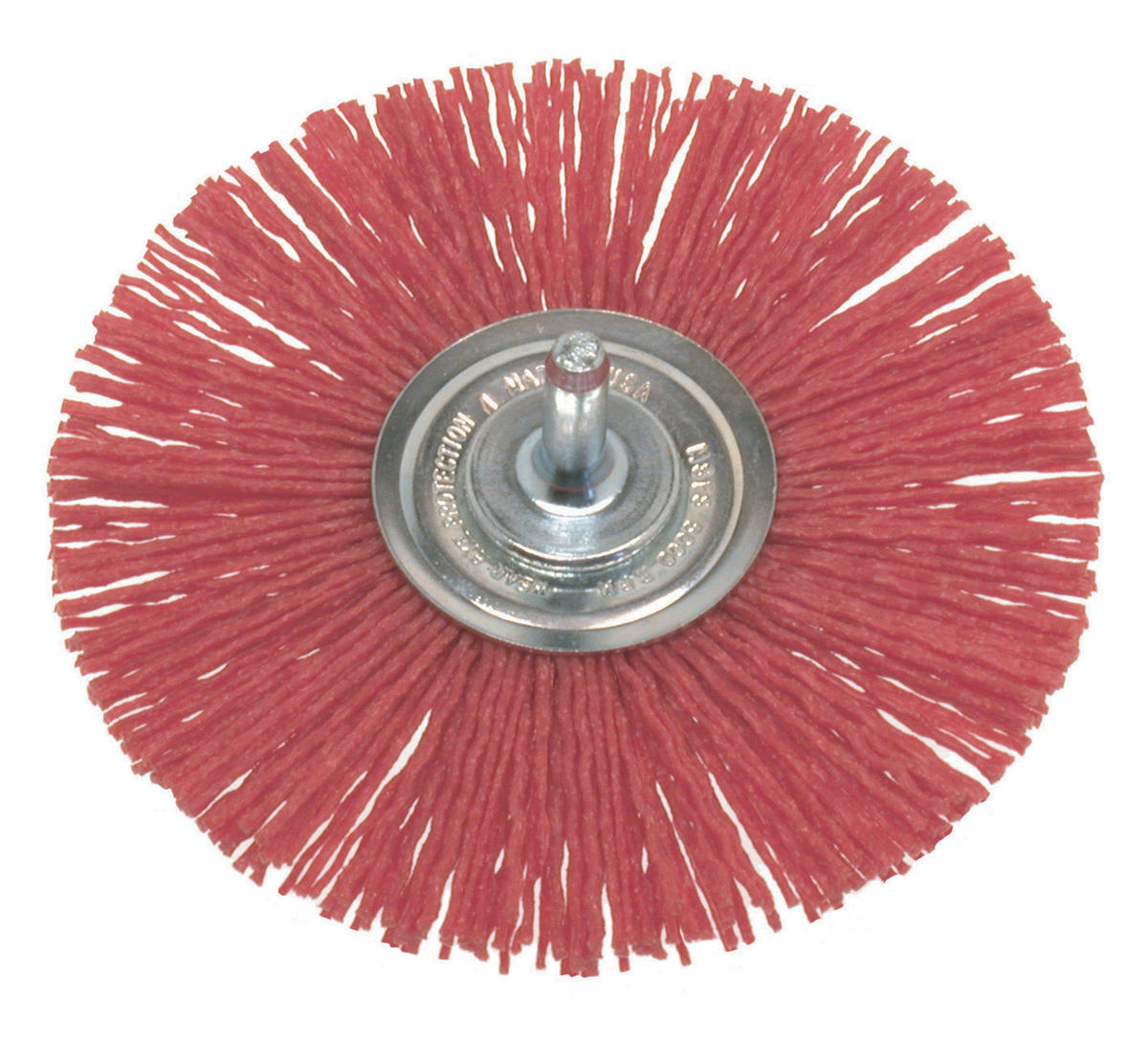 Grit Wheel Brush with Shank