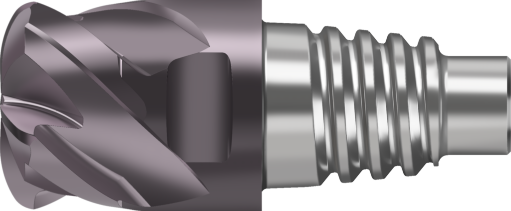 Solid carbide high feed milling cutters