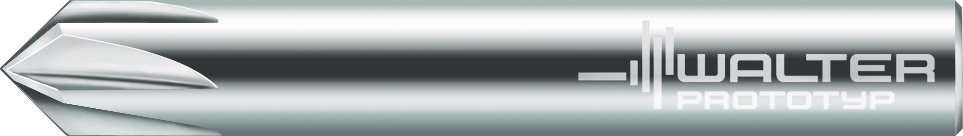 90° solid carbide chamfer mill